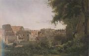 Jean Baptiste Camille  Corot Le Colisee Vue prise des Jardins Farnese (mk11) oil painting picture wholesale